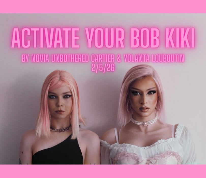Going. | ACTIVATE YOUR BOB KIKI BALL - La Pose
