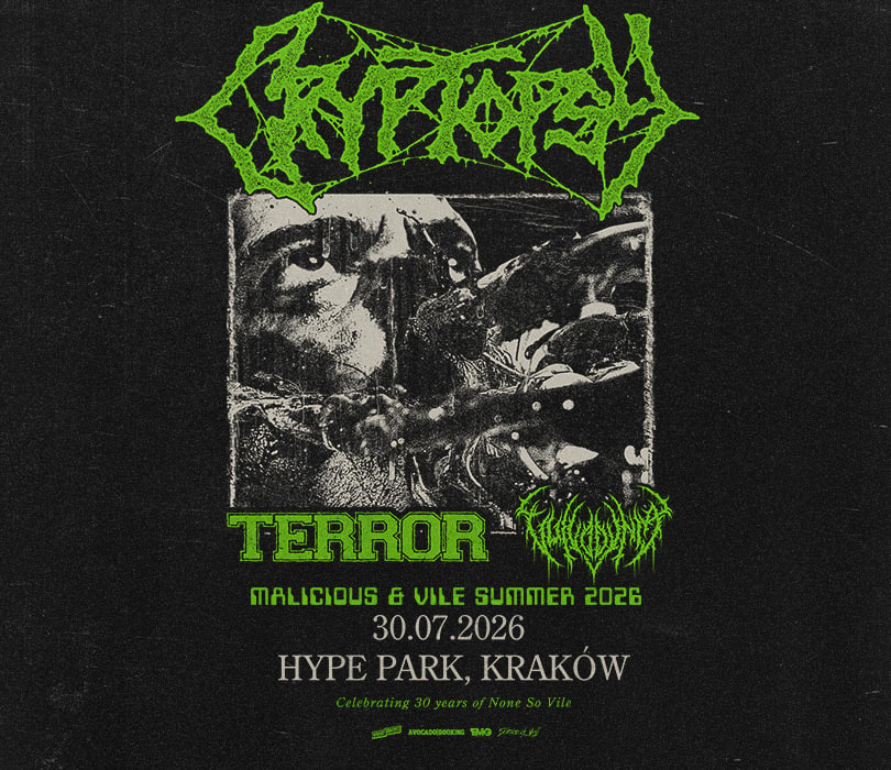 Going. | CRYPTOPSY | Kraków - Hype Park
