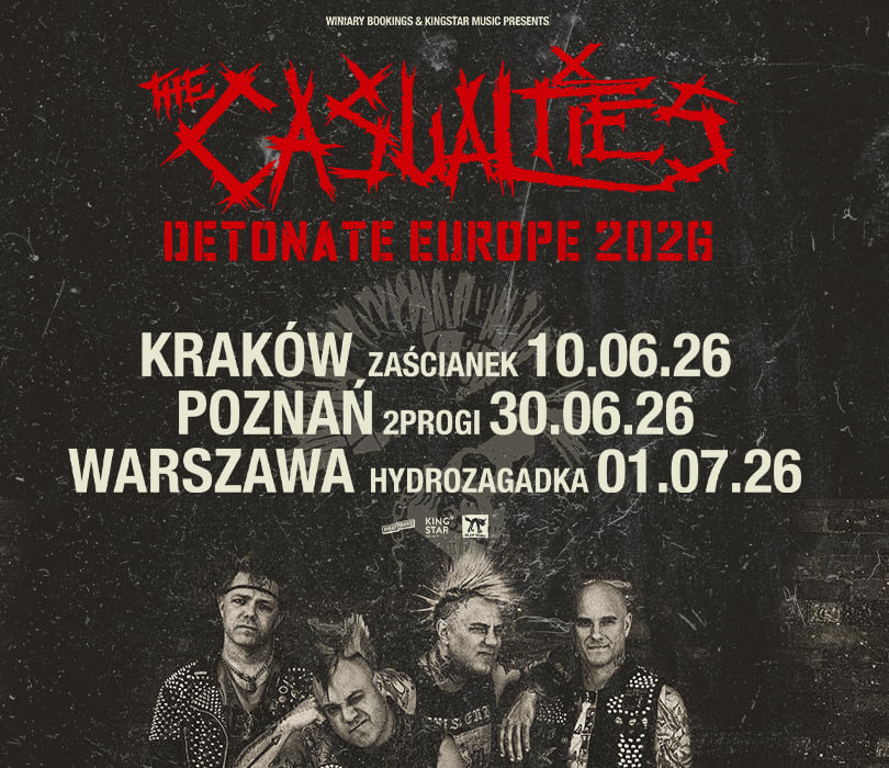 Going. | THE CASUALTIES - Klub Zaścianek