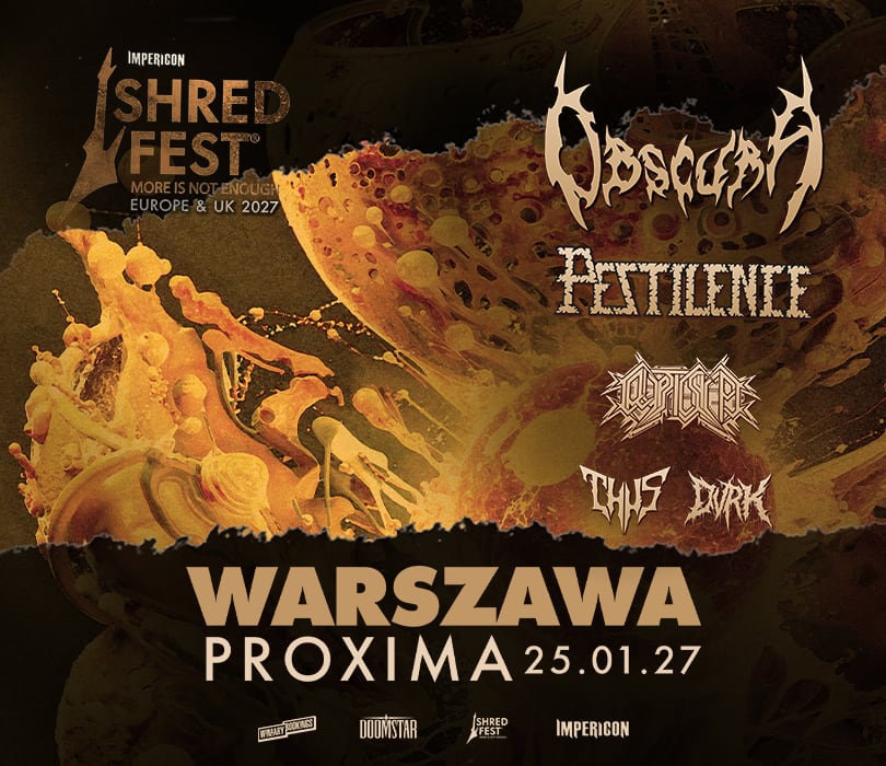 Going. | OBSCURA + 4 SUPPORTY  - Proxima
