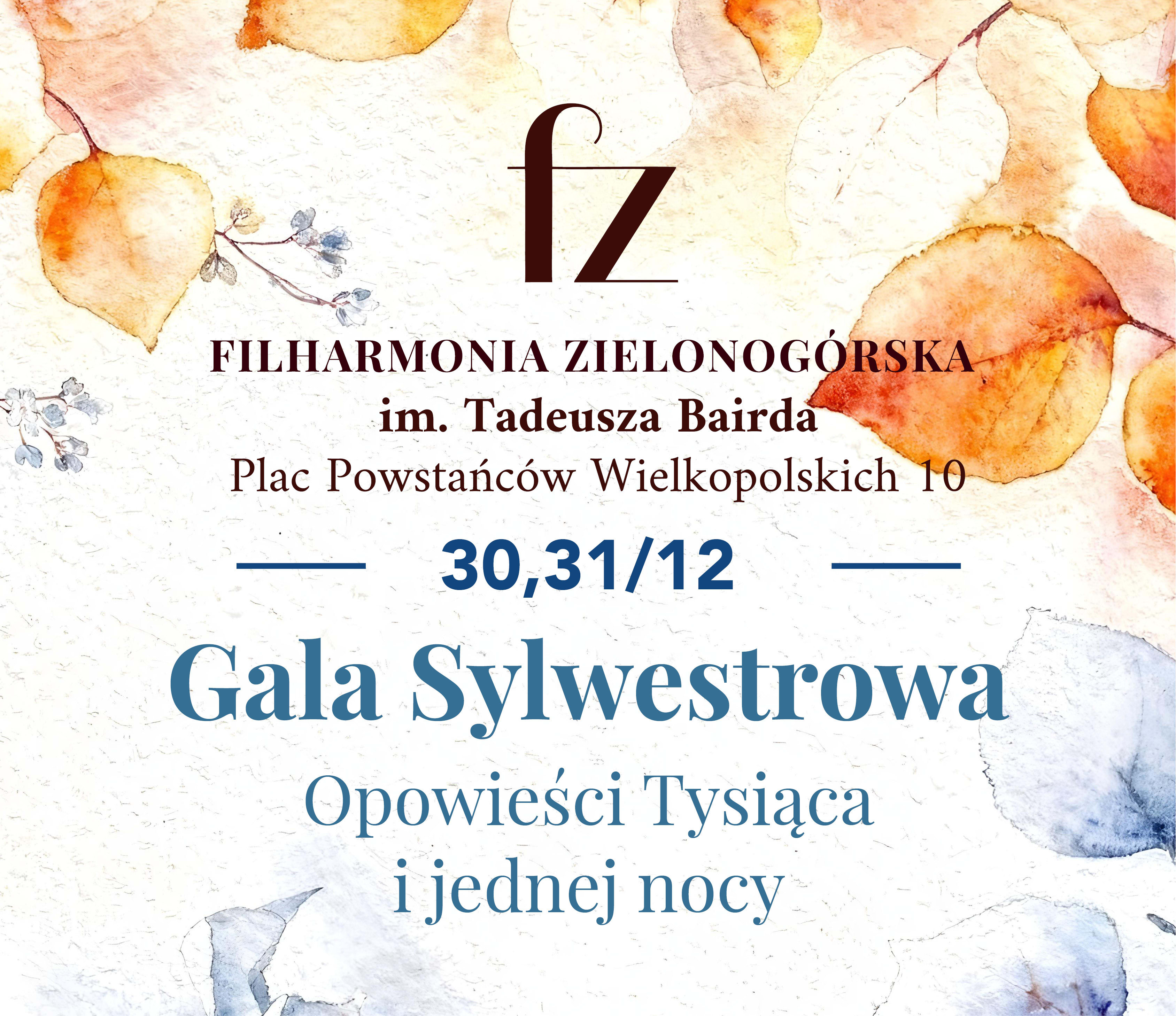 Going. | Gala Sylwestrowa - Opowieści Tysiąca i jednej nocy - Filharmonia Zielonogórska