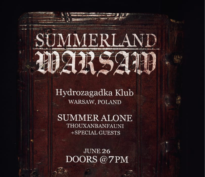 Going. | SUMMER ALONE, THOUXANBANFAUNI  - Klub Hydrozagadka