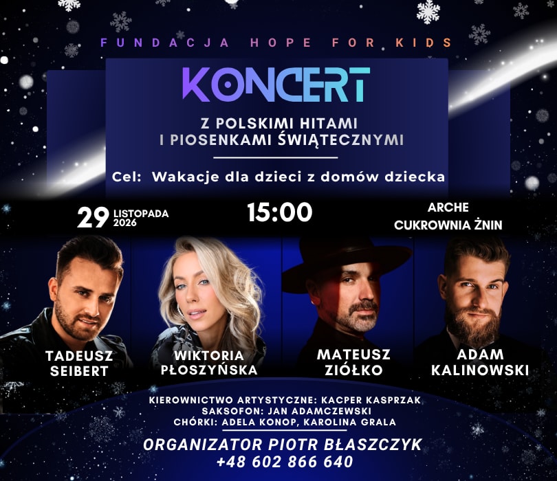 Going. | Koncert z Polskimi Hitami i Piosenkami Świątecznymi - Cukrownia Żnin
