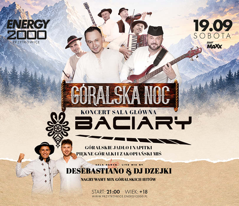 Going. | BACIARY - GÓRALSKA NOC - Energy 2000 Przytkowice