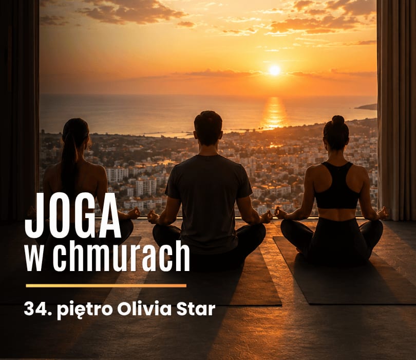 Going. | Joga w chmurach na 34. piętrze Olivia Star - Olivia Star 34 piętro