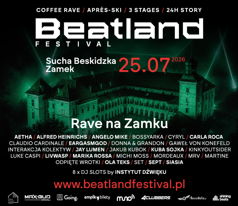 Going. | Beatland Festival - Zespół Zamkowo-Parkowy w Suchej Beskidzkiej