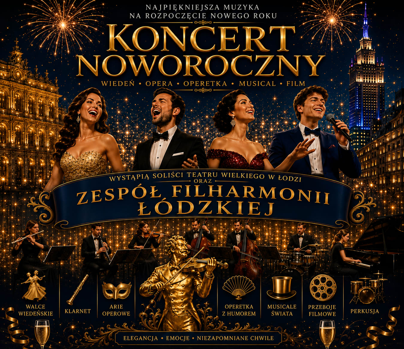 Going. | Koncert Noworoczny - Od Straussów aż po film - Ursynowskie Centrum Kultury „Alternatywy”