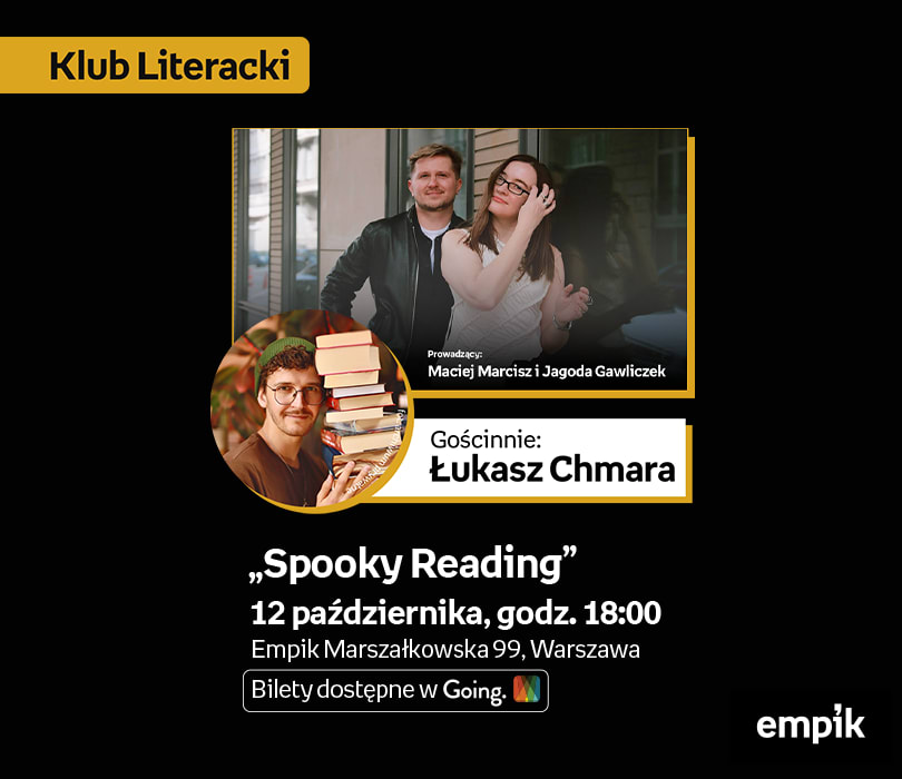 Klub Literacki | Spooky Reading | Gościnnie Łukasz Chmara