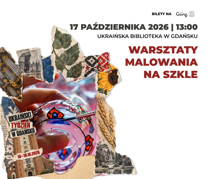 Warsztaty malowania na szkle – Ukraiński Tydzień w Gdańsku