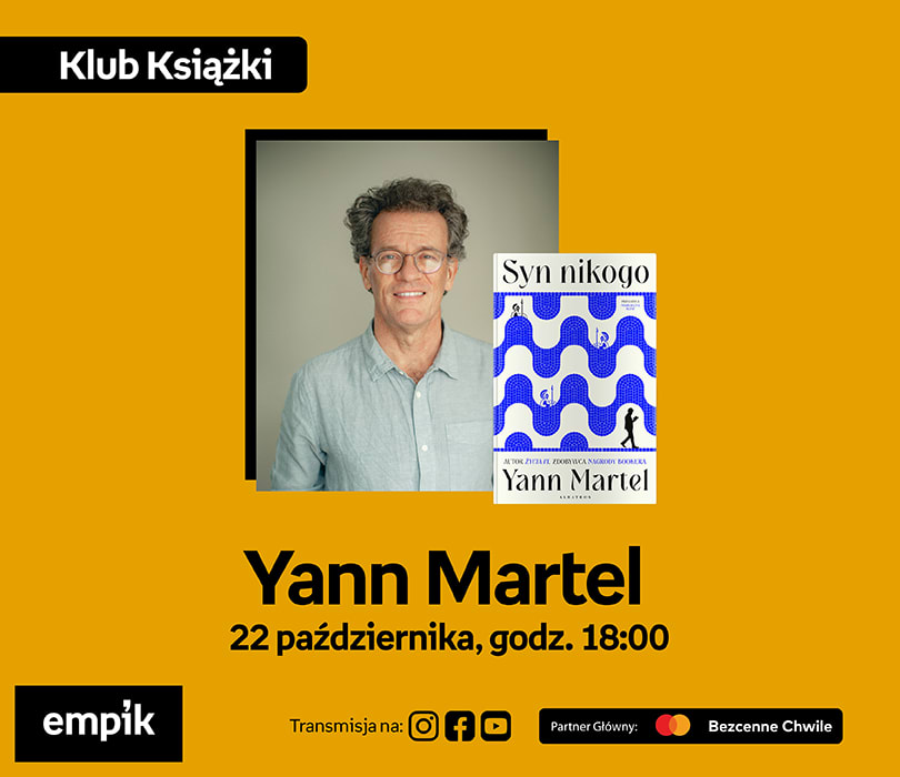 Yann Martel na Targach Książki Empiku | Syn nikogo