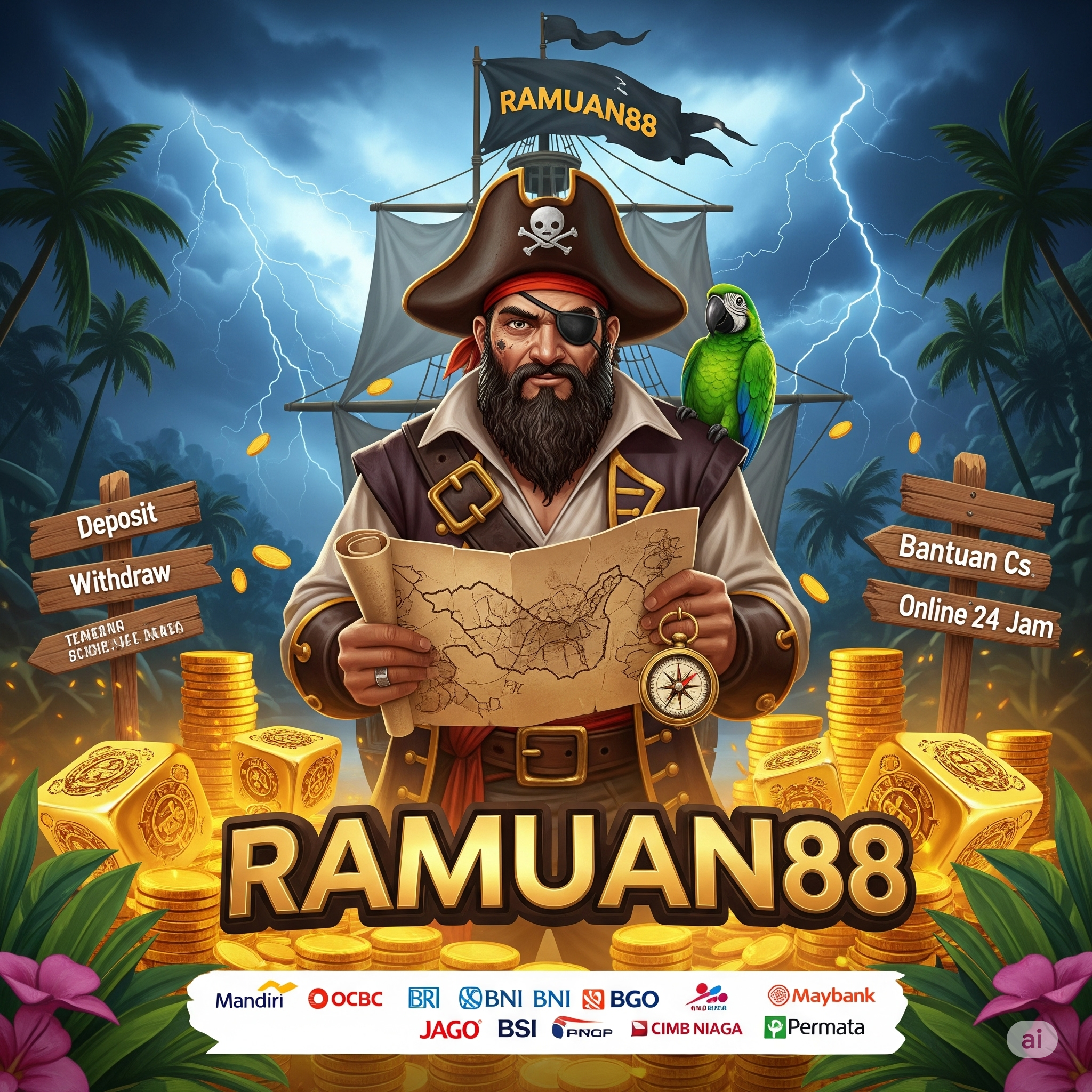 RAMUAN88 Sistem Informasi Game Online Gacor APK 8.8 Unduh