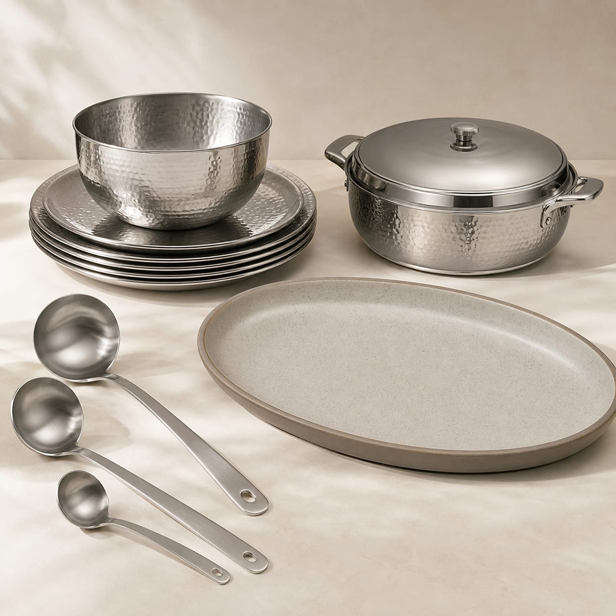 Steel Utensils collection