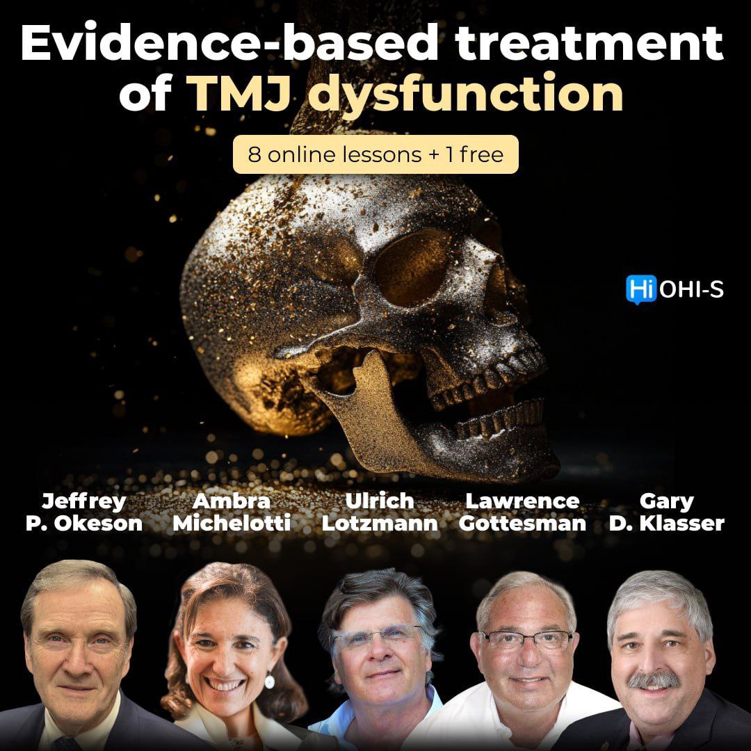 Evidence-Based Treatment of TMJ Dysfunction