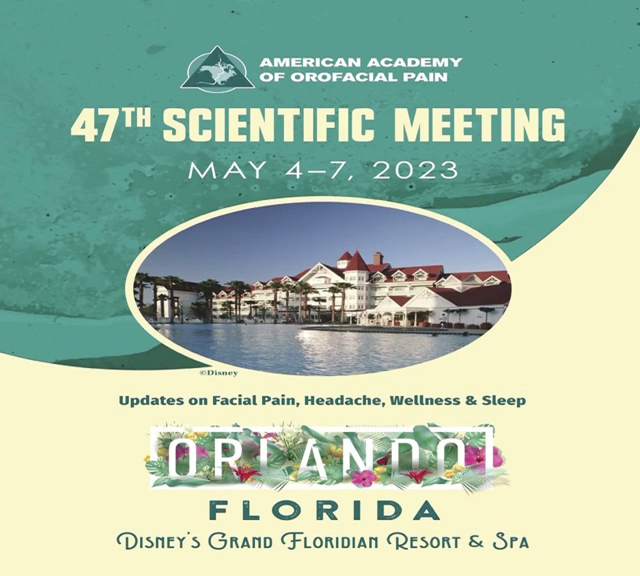 Cover of AAOP 2023 – American Academy of Orofacial Pain 47th Scientific Meeting
