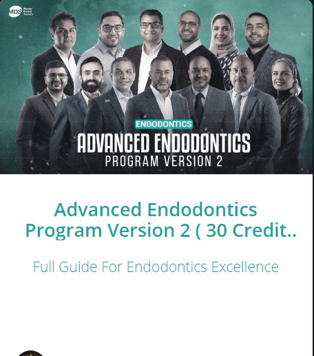 Cover of Advanced Endodontics Program Version 2 ( 30 Credit Hours )