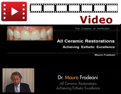 Cover of All Ceramic Restorations: Achieving Esthetic Excellence