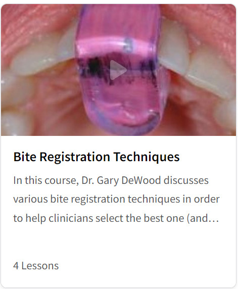 Cover of Bite Registration Techniques