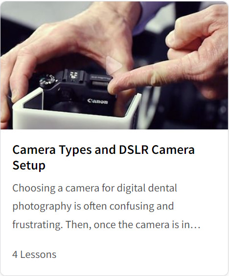 Cover of Camera Types and DSLR Camera Setup