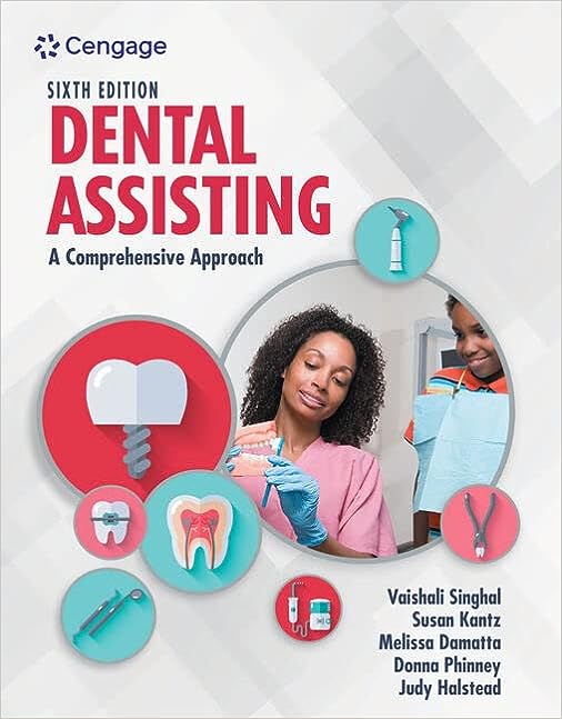 Cover of Dental Assisting: A Comprehensive Approach (MindTap Course List) 6th Edition PDF