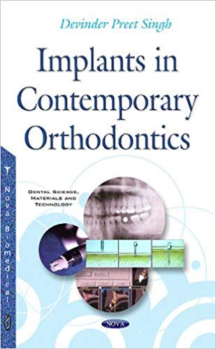 Cover of Implants in Contemporary Orthodontics (Dental Science, Materials and Technology) 1st Edition PDF