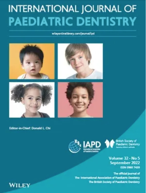 International Journal of Paediatric Dentistry (Full Archive 2000-2022) Original PDF