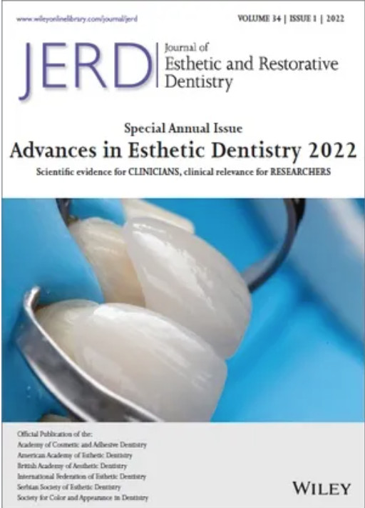 Journal of Esthetic and Restorative Dentistry, Full Archive ( 2008 – 2022) cover