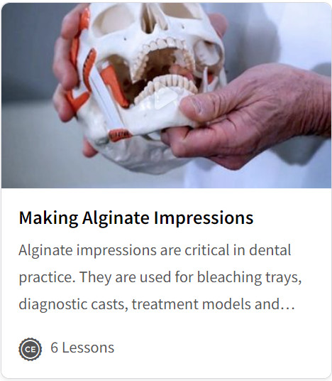 Making Alginate Impressions