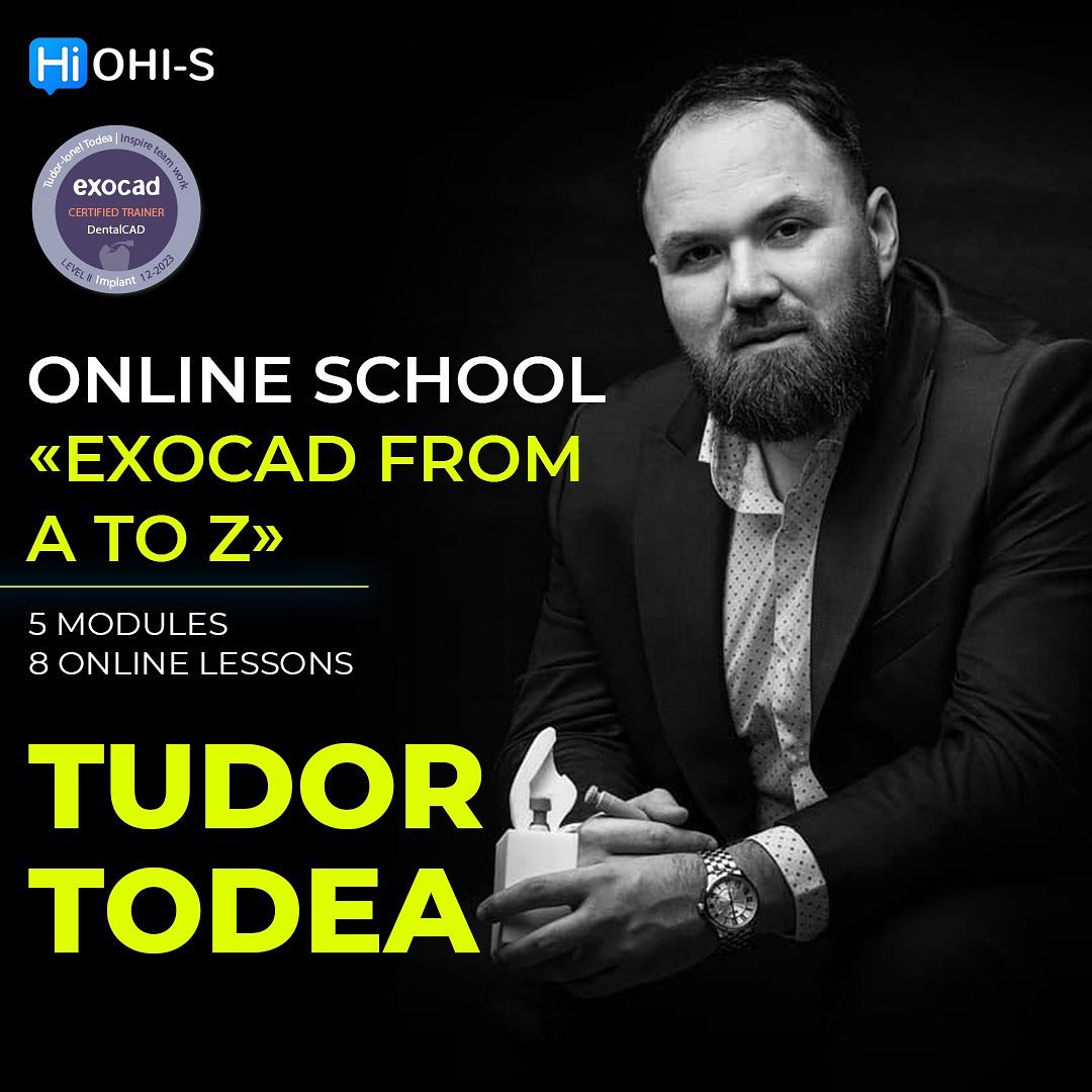 Cover of Ohi-s Online school “Exocad from A to Z