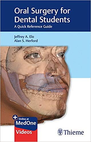 Cover of Oral Surgery for Dental Students: A Quick Reference Guide 1st Edition PDF & VIDEO