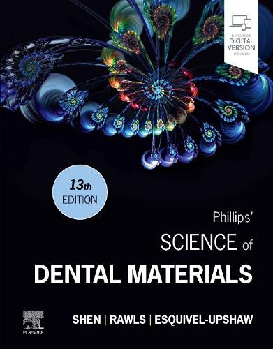 Cover of Phillips’ Science of Dental Materials 13th Edition PDF