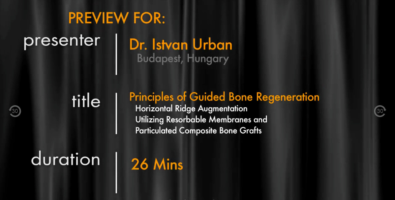 Cover of Principles of Guided Bone Regeneration – Horizontal Ridge Augmentation Utilizing Resorbable Membranes and Particulated Composite Bone Grafts