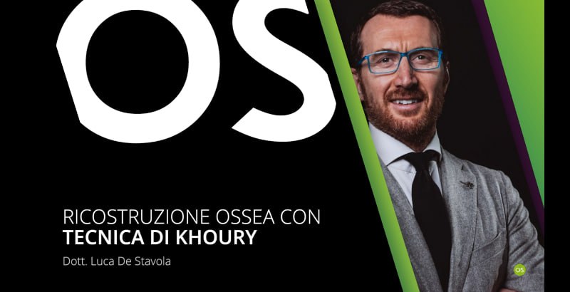 Cover of Ricostruzione Ossea con Tecnica di Khoury – Luca De Stavola (italiano)