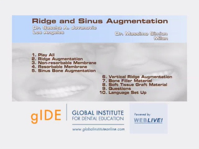 Ridge and Sinus Augmentation