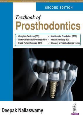 Cover of Textbook of Prosthodontics PDF