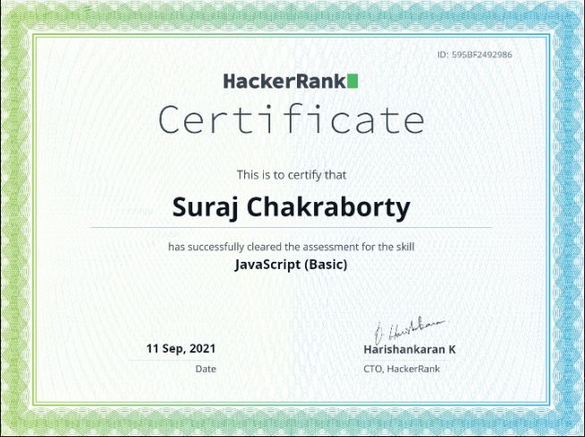 JavaScript · Problem Solving