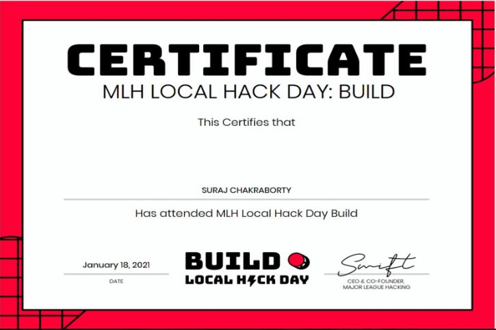 MLH Local Hack Day: Build
