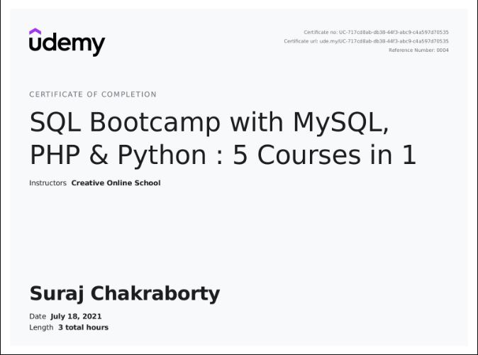 Web Development Bootcamp