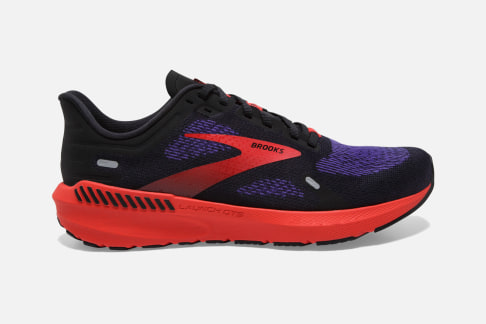 brooks launch purple