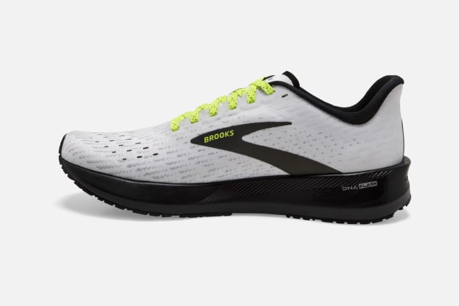 brooks hyperion tempo white