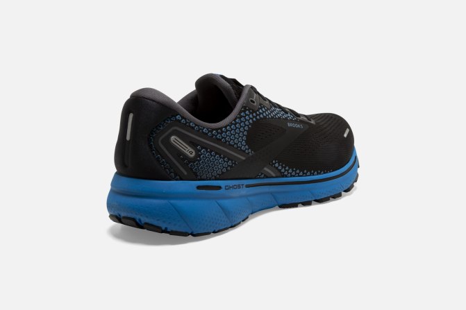 Buy Brooks Ghost 14 Men's Neutral Running Shoe, Black/Nightlife/Spa Blue,  10.5 at