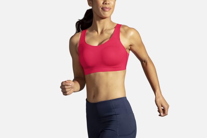 Brooks Dare Scoopback Run Bra Blue Bolt/Navy