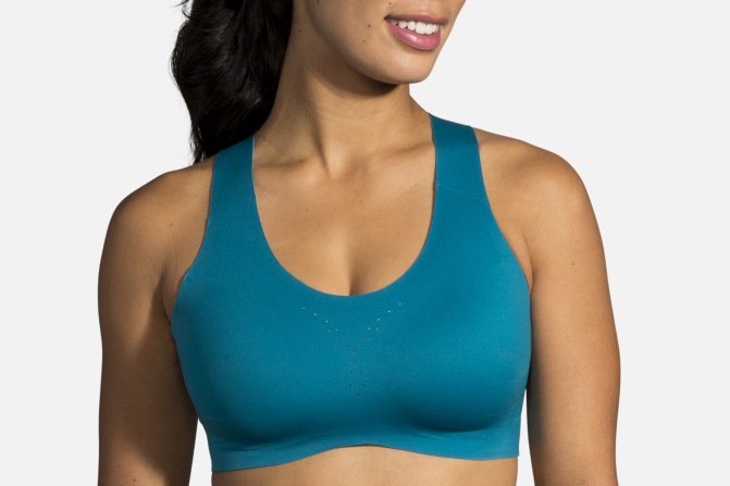 Brooks, Intimates & Sleepwear, Brooks Running Rebound Racer Racerback Sports  Bra Blue Xs