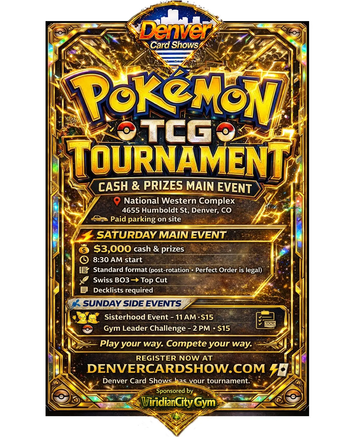 Denver Card Shows April 2026 | Admission