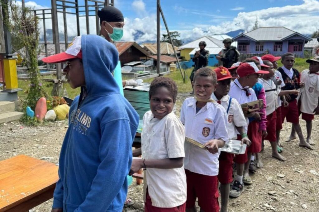 MBG Program in Papua Boosts Nutrition and the Local Economy