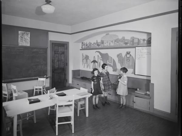 Deaf children at the Central Institute for the Deaf