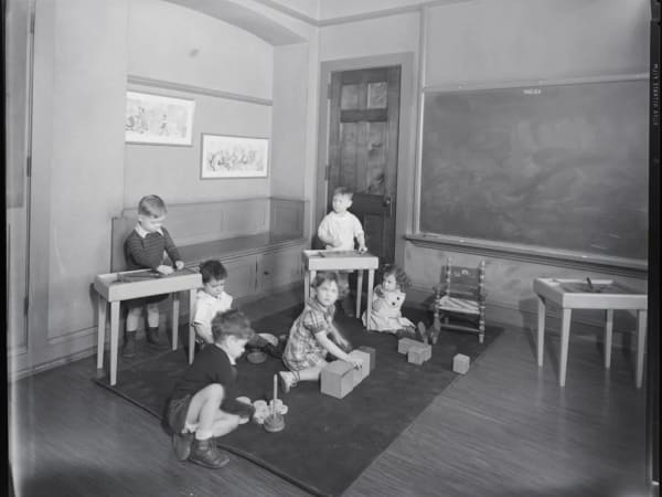Deaf children at Central Institute for the Deaf