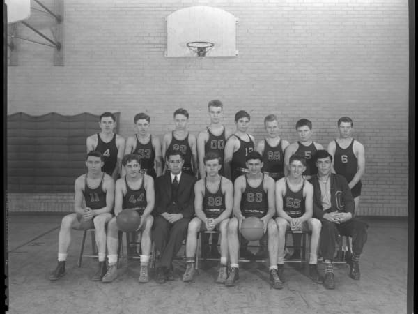 Columbia School Boys Basketball Team