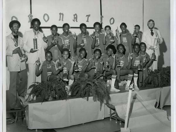 Columbia School Championship Basketball Team