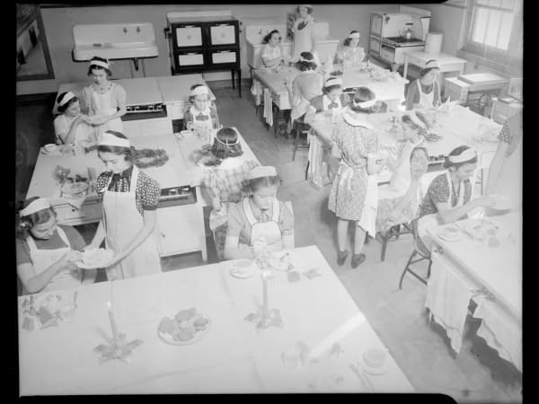 Dewey School, Domestic Science