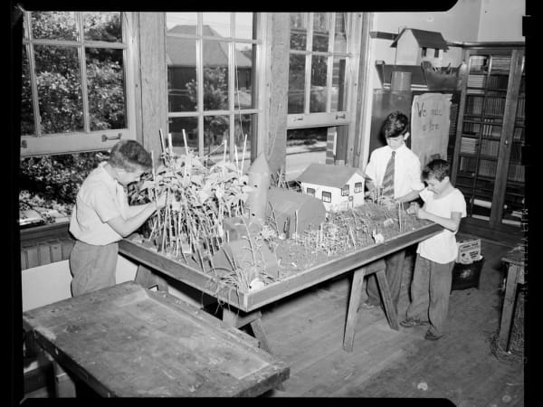 Dewey School, Farm Diorama